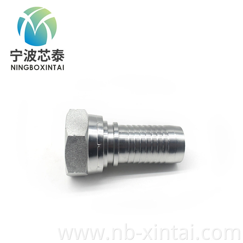 One Piece Crimping Hydraulic Hose Fittings with Jic Thread